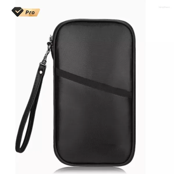 Stume da stoccaggio RFID Proteggi Privacy Aironico Affigio Passaporto Waterproof Zipper