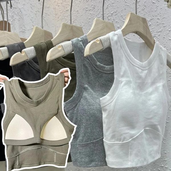 Frauen Tanks Frauen einteilige BH-Weste nahtlose Unterwäsche sexy heben Bras Tops Mädchen Brassiere Dessous Camisole mit Brustpolster geschnitten