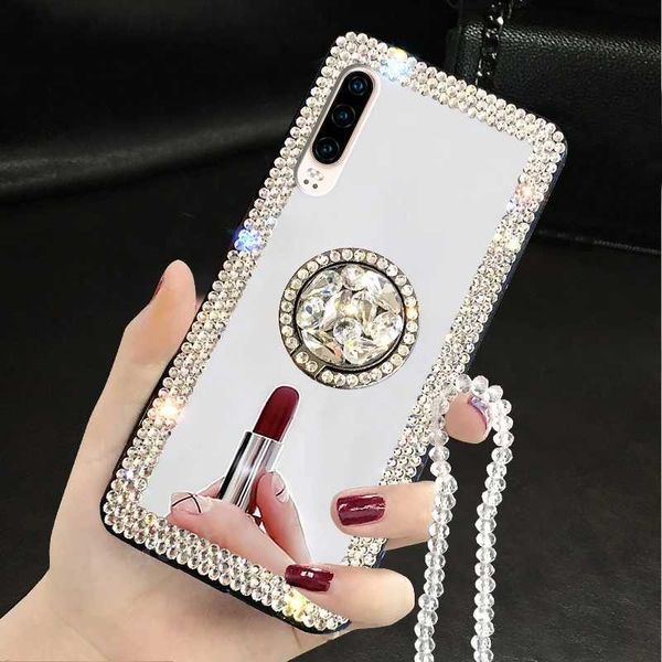 Case di cellulare Mirror Diamond Case per MI Redmi Nota 8 8T 7 6 5 Pro Redmi K30 K20 8A 7 7A 6 6A MI 10 9 9T 8 SE COPERCHIO SILICONE MORSE LITE 240423