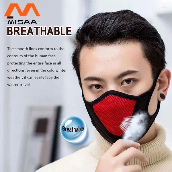 Велосипедные крышки спортивные маски для лица с активированным фильтром углерода - Безопасность оборудования для езды.