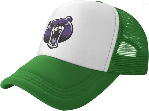 Caps de bola Bellevue University Logo Trucker Hats para homens e mulheres - Mesh Baseball Snapback