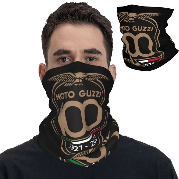 Modegesichtsmasken Hals Giterin Guzzi Motorräder Motor Bandana Halsabdeckung gedruckter Balaclavas Gesichtsschal Mehrzweck Kopfbedeckung Unisex Erwachsener die ganze Saison Y240425