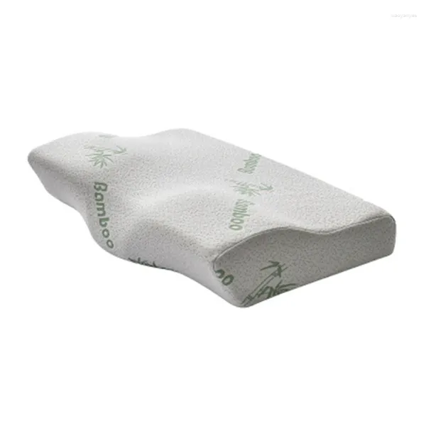 Travesseiros de espuma de memória de travesseiro em forma de borboleta para o pescoço de pescopédico para dormir alívio da dor da dor no pescoço cervical