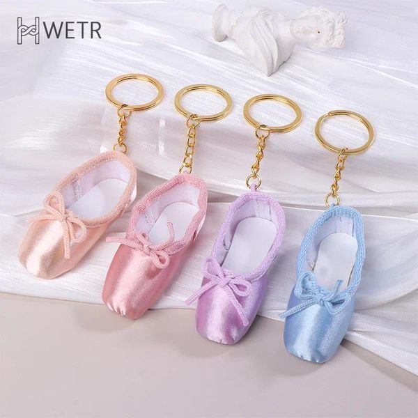 Tornari Mini Ballet Scarpe Keychain Keyrings Borsa per alteraci per scarpe fatte a mano regalo a penddant per amanti della danza