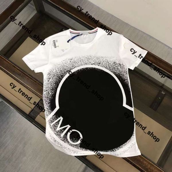 Moncleir Shirt Designer Shirt Street Casual T -Shirt Männer Polo Shirt Lose Shirt Frauen Sommer Luxus Monclar T -Shirts Drucktische T -Shirts Kurzarm Maya Tshirt 386