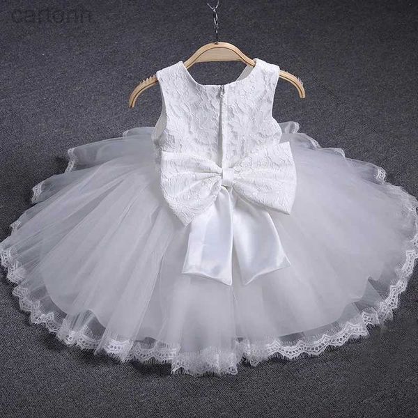 Vestidos de menina vestido de menina de bebê batizado branco para vestidos de festa de aniversário de 1º aniversário 2023 vestido de bola de princesa infantil 0-2y Recém