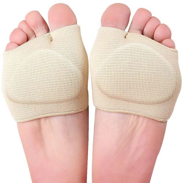 Ferramenta 1 par de silicone Metatarsal manga almofadas metade de dedão de joanete