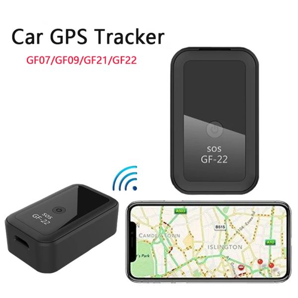 Alarm GF 07 09 21 22 Araba İzleyici Araç Kamyonu GPS Bulucu Antilost Kayıt İzleme Cihazı Sesli Kontrol Telefon WiFi LBS