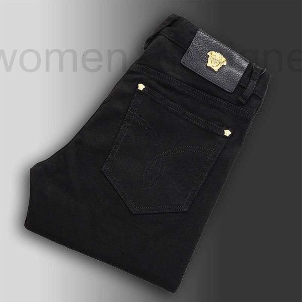 Jeans designer di jeans autunno/inverno di fascia alta lussuosa pantaloni slim fit elastica elastica jeans gamba dritta c5sh c5sh