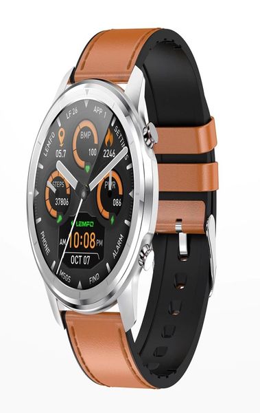 Lemfo LF26 13 -дюймовый полный сенсорный 360360 HD Amoled Screen Smart Watch Men Bluetooth 50 Weath