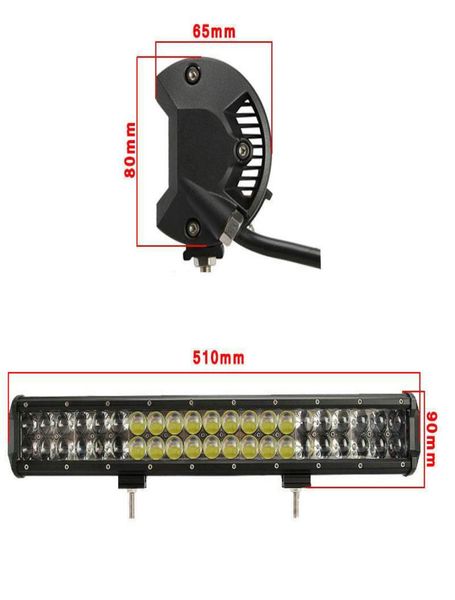 Osram 210W LED ışık çubuğu 20 inç Offroad LED Çubuk Far Far Araba LED Sis Lambası 12V 24V 4x4 ATV SUV Sürüş Kamyonu BARS8742173