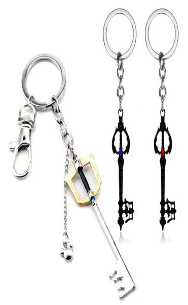 Keychain binari anime Kingdom Hearts Oblivion Keyblade Keyrings Metal KeyHolder Hitewleds Llavero7869516