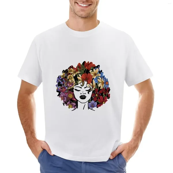 Herren Polos Afro natürliches schwarzes Haar Hemd Art Pride T-Shirt Schwergewichte süße Kleidung Hemden Grafische T-Shirts für Männer