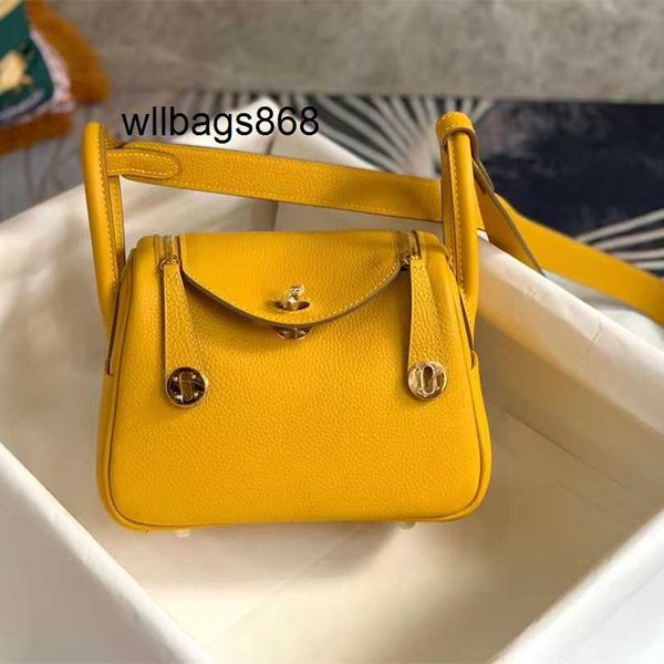 Frauen Handtasche l Linndies handgefertigtes Wachsfaden Mini -Bag Cowide Echtes Leder Mini Doktor Tasche Single Schulterkreuzhandtasche für Frauen