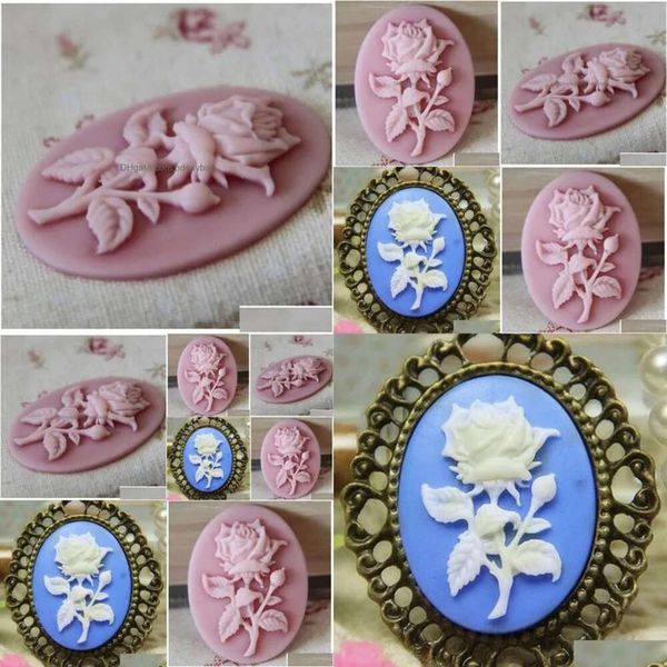 1pcs Backmods Rose Schimmel Blumenkuchen Schimmel Schimmel Fondant Dekorieren Schokoladenhandwerksküche Tools Drop Lieferung Home Ga Dh9am