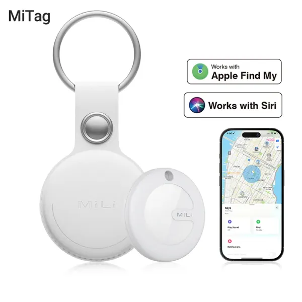 Steuerung von Mili GPS Tracker Support Bluetooth Smart Locator Antilost -Geräte Mobile Keys Haustier ältere Kinder Finder arbeiten mit Apple Find My