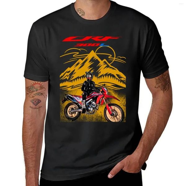 Polos maschile CRF 300 L Montagne T-shirt camicie sudore di magliette grafiche Plus Taglie da uomo