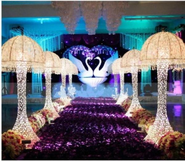 Новое прибытие романтические свадебные центральные элементы одобряют 3D Rose Let Petal Carpet Runner для свадебной вечеринки.
