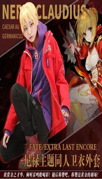 FATO DE ANIMO DE HALLOWEEN GRANDE ORDEM NERO CLAUDIUS SABER COSPLAY FASTUME