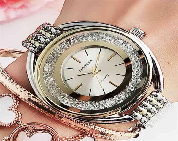 Классические дизайнерские часы знаменитые женщины роскошные бренды Quartz Ladies Forist Reloj Mujer Relogio Feminino 2107073080112