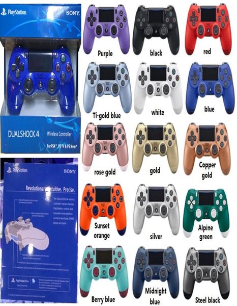 PS4 Controller Wireless Controller Shock 4 Gamepad für PS4 Vibration Joystick Game Controller für den Sony Play Station mit Einzelhandel BO5680702