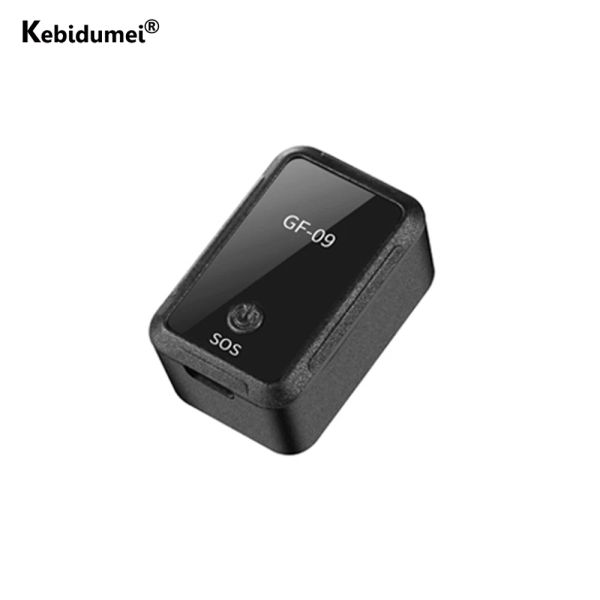 Acessórios GF09 Mini GPS Tracker GSM GPRS App App Controle remoto Voz magnética Gravação remota antilost para idosos e crianças