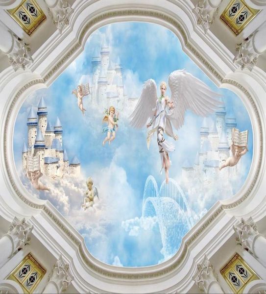 PO Wall Murales Wallpaper Angels Heaven Heaven Zenith Murales 3D Murales Wallpaper7028937