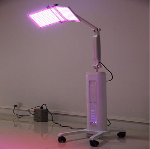 Máquina de terapia de luz LED de LED PDT de nova Máquina de rejuvenescimento de luz azul vermelha Tratamento de face Apertação de acne Removação de rugas de acne7392388