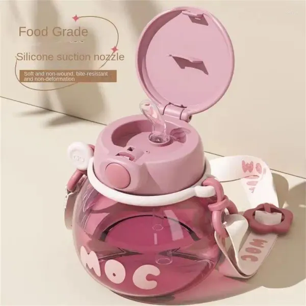 Bottiglie d'acqua per bambini Coppia estiva Coppia Summer Mug Plastic Space School Kettle Sports Juice Cold Cucina Drinkware