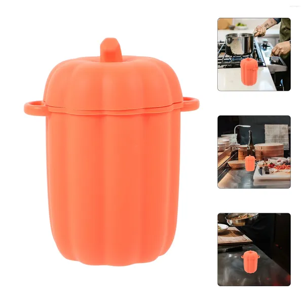 Garrafas de armazenamento coletor de graxa Silicone Bacon Oil Jar Ferramentas de Ferramentas para Cabinece Cozinha Filtro de Cozinha