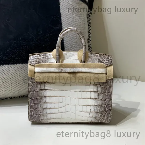 10A Top -Qualität Luxus -Bag Designer -Tasche Tasche wirklich glänzende Krokodilhaut Alle handgefertigte Frauen -Tasche für schnelle Lieferung Großhandel PRICEC5