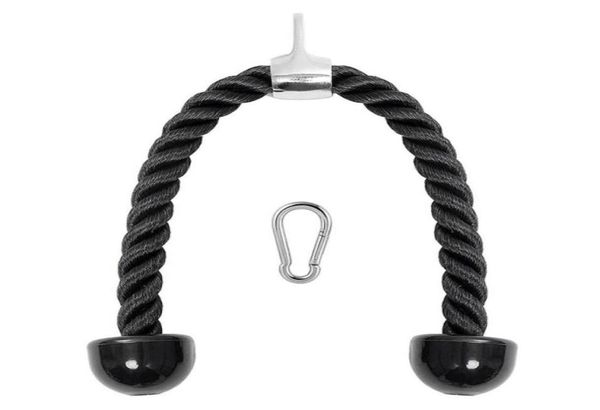 Funzione di tricipite pesante 27IN CORSO DOUNT FITNESS CAVO MACCHINA CAPPA NYLON rivestita con gancio Snap25081084340442