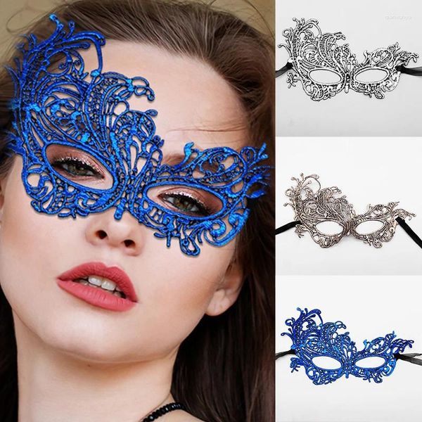 Forniture per feste unisex multicolour in pizzo sexy maschera di halloween maschera cosplay masche wedding games di costume decorazione maschere