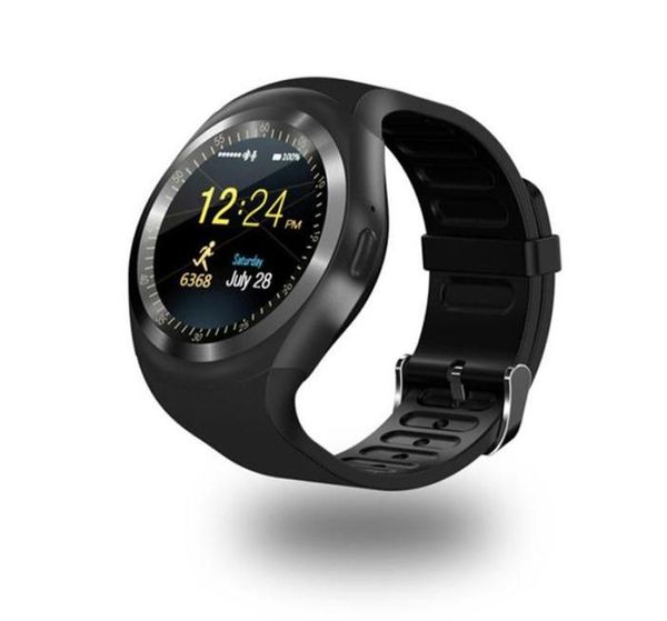 Bluetooth Y1 Smart Watch RELOJ RELOGIO SMARTWATCH SIM SIM SIM TF SYNC per Sony HTC HUAWEI Xiaomi HTC Android PHO1813580