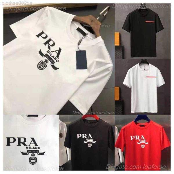 Summer Mens Designer Tees Casual Man Womens Loose With Letters Print Короткие рукава Топ продается роскошные мужскую футболку S-S-XXXXL PRAS#T2A0