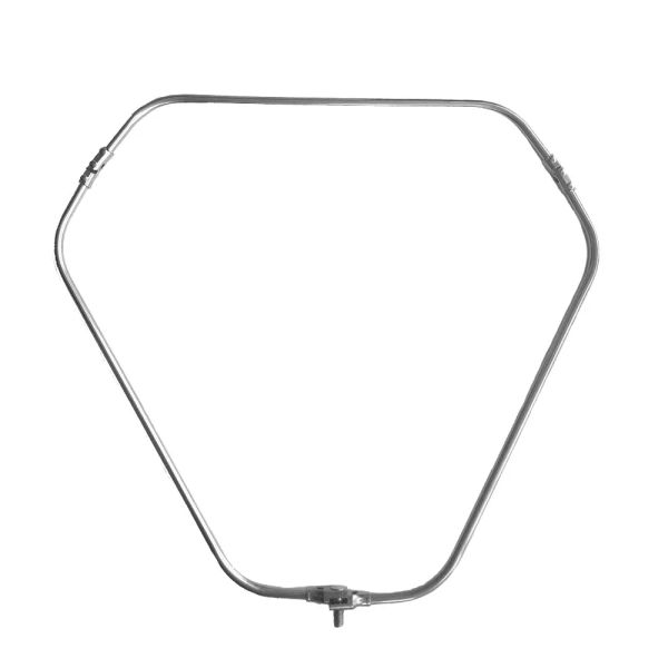 ACESSÓRIOS Rede de desembarque triangular de dobra para pesca aço inoxidável líquido líquido de mão hollow 40cm60cm forte bens de pesca sólida