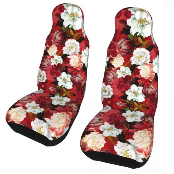 Copertine per seggiolini per auto Bohemian Boho Universal Cover Four Seasons for All Kinds Models Accessori in poliestere con tappetino rosa di fiori