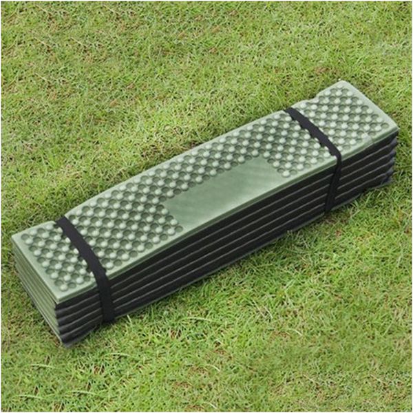 Outdoor Pads Cam Matte Feuchtigkeitsdichte Matratze Tralight Foam Picknick Klappe Eischlitz Beach Zelthülle Drap Lieferung Sport im Freien Ca otjcl