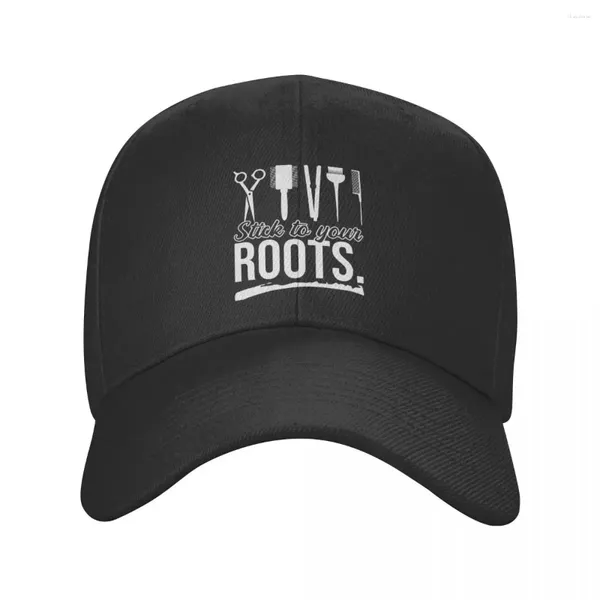 Ball Caps Custom Plake to Roots Парикмахерская цитирует бейсбол