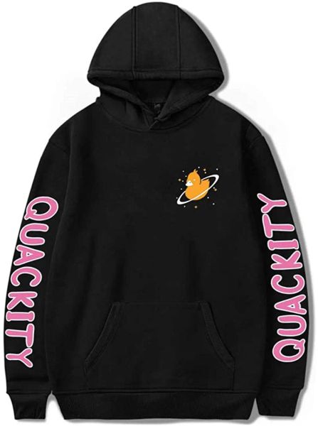 Sweatshirts 2022 Nest Home Quacksition Hoodies Männer dünne Pullover Spiel Anker Merch Übergröße Hoodie Sweatshirts Kleidung