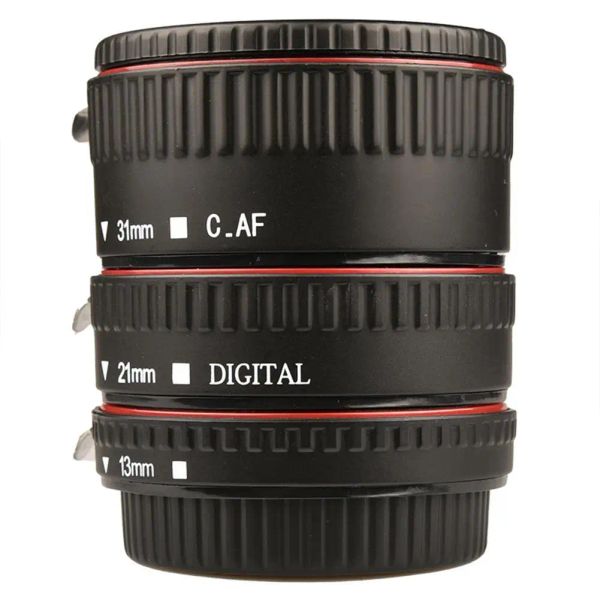 Аксессуары для макросшивки Canon Lins Set Set 3peece Auto Focus Ring 35 -мм линзы SLR для адаптера держателя камеры линзы Canon EFS