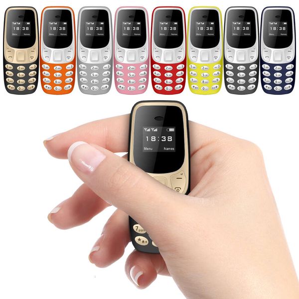 Servo bm10 mini celular telefone 2 sim cartão bluetooth fone de ouvido trocador de voz Docalhador de baixa radiação gravação de som pequeno celular