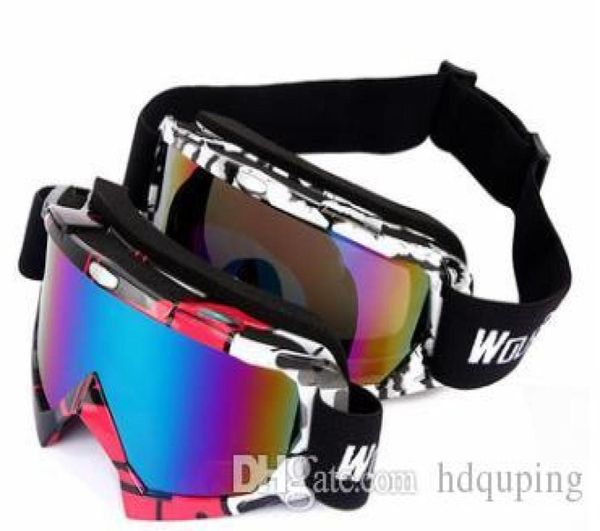 Origini originali Wolfbike UV400 Ski Ciclo di ciclismo Sports Sports Snowboard Skate Ocgles Snow Sci Ski Sun occhiali Eyewear7141356