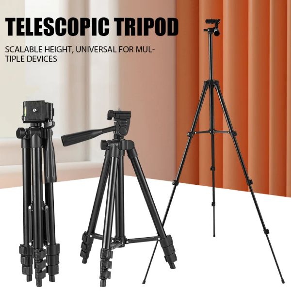 Accessori XMSJ 3120 Tripode Lightweight Tripode Stand portatile Professional Travel Travel Monopod Ball Head Compact per DSLRS Telefono GoPro