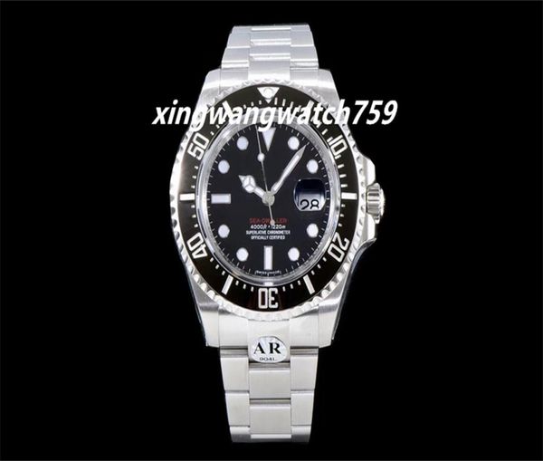 43 mm ks fabbrica maschile eta automatico ETA 2824 Orologio Black PVD BEZEL CERAMICA 126600 Abitatore di mare Sport 126603 Orologi Swiss WOLS2926095