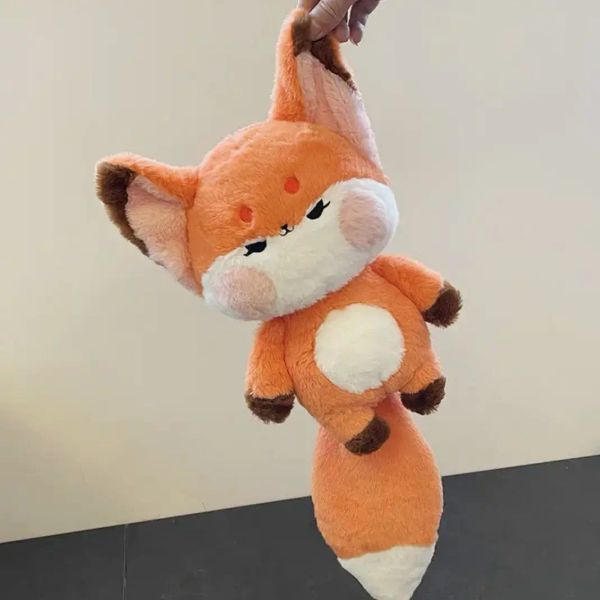 Travesseiro fofo fox boneca boneca dudu gato aniversário presente menina boneca criativa travesseiro de brincadeira