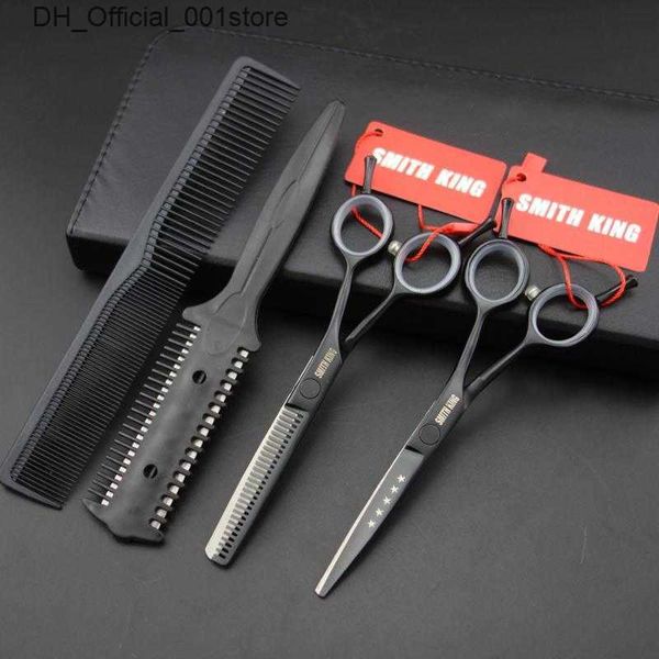 Tesoura de cabelo tesoura de cabelo 5,5 polegadas Manages profissionais tesouras/tesoura de tesoura de tesoura de tesoura Razor Razor Razning Razning Alta qualidade!Q240425