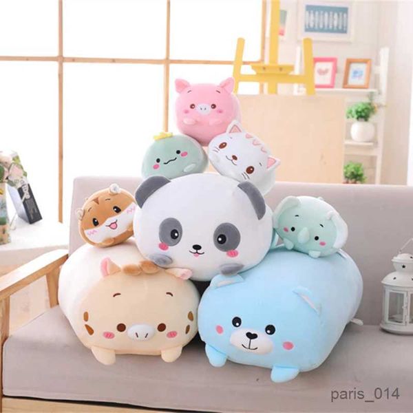 Gefüllte Plüschtiere 20 cm Kaii tierdinosaurier Schwein Katze Bär Plüsch Spielzeug Weiche Panda Hamster Elefant Hirsch gefülltes Puppenbaby Kissen Geburtstag Geschenk