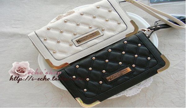Nuovo sell Kim Kardashian Kollection Long Design Appet Portafoglio a quadri KK Women039s Portafogli Bag della frizione Carteira Feminina4695837