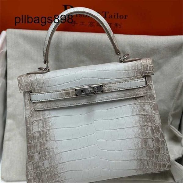 Designer Himalaia Handbag Women Women Saco 7A CHURINHO CROCODILE CINGAPURA XINGLONG ORIGEM CEARO INTERIOR Frea 25llr2